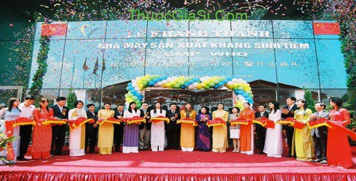 VCP Sinopharm Trung Quốc thành lập tại việt nam | thuoctotgiasi.com
