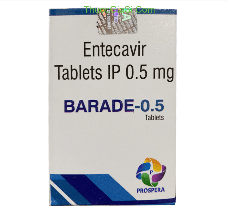 Barade-0.5 (Entecavir 0.5 mg)(1) Barade-0.5 (Entecavir 0.5 mg)|thuocgiasi.com
