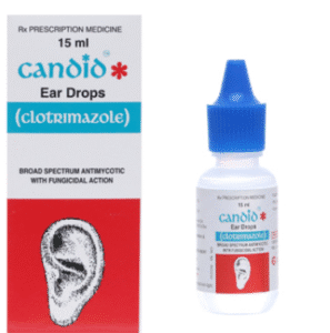 Candid ear drops (clotrimazole 1%) - thuốc điều trị nấm tai 5 Candid ear drops|thuocgiasi.com