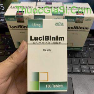 LuciBinim (Binimetinib 15 mg)- thuốc điều trị ung thư 2 LuciBinim công dụng|thuocgiasi.com