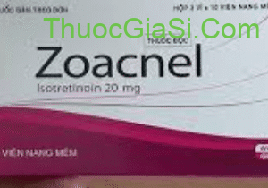 Zoacnel (Isotretioin 20 mg) - thuốc điều trị mụn trứng cá 3 Zoacnel|thuocgiasi.com