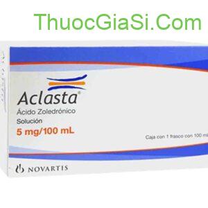 Aclasta 5 mg/100 ml (Acid Zoledronic) SANDOZ - thuốc điều trị loãng xương 2 Aclasta