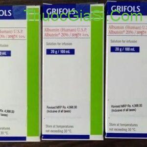 Albutein 20% 50ml là thuốc gì|thuocgiasi.com