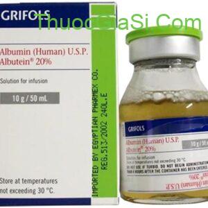 Albutein 20% 50ml cách sử dụng|thuocgiasi.com
