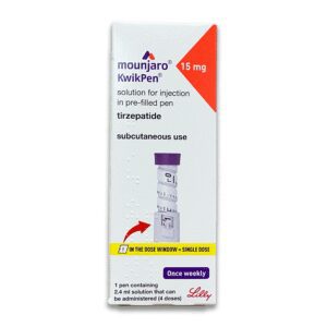Bút tiêm Mounjaro® KwikPen - Tirzepatide 15 mg/dose - điều trị đái tháo đường và hỗ trợ giảm cân. 1 Mounjaro|thuocgiasi.com