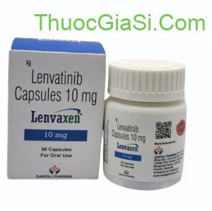 Lenvaxen 10 mg (Lenvatinid) - thuốc trị ung thư gan, thận - 30 viên