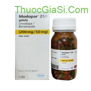 Madopar 250 (Levodopa: 200 mg/Benserazide: 50 mg) - thuốc điều trị Parkinson 1 Modopar 250|thuocgiasi.com