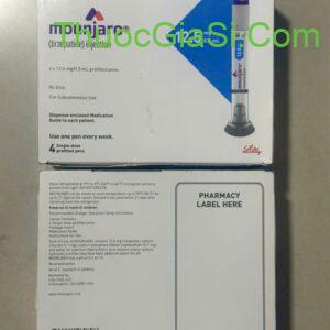 Mounjaro® (tirzepatide) injection – 12.5 mg/0.5 mL - Điều trị đái tháo đường type 2 (T2D) ở người lớn.
