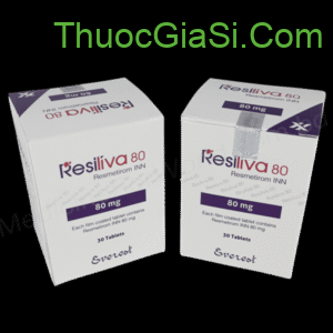Resiliva 80 (resmetirom INN 80 mg) - điều trị NASH không xơ gan