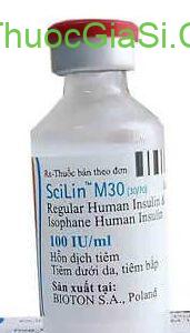 SciLin™ M30 (30/70) - Điều trị đái tháo đường tuýp 1 và tuýp 2 3 SciLin M30|thuocgiasi.com