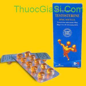 Testosterone 40mg Softgel|thuocgiasi.com