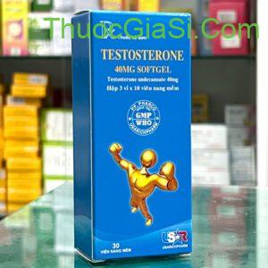 Testosterone 40mg Softge - Testosterone - Cải thiện chức năng sinh lý 2 Testosterone 40mg Softge|thuocgiasi.com