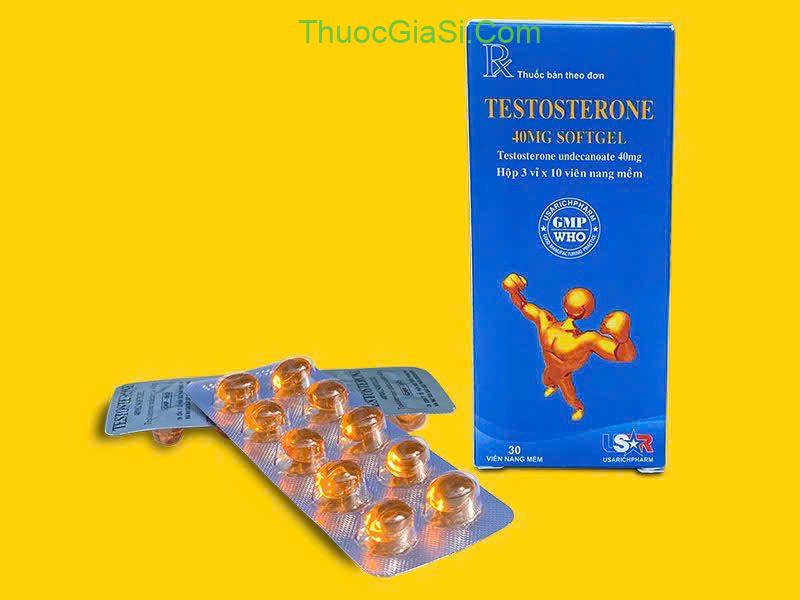 testosterone Testosterone 40mg Softgel|thuocgiasi.com