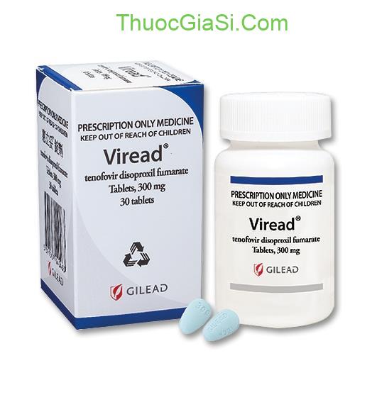 viread-245-mg-tenofovir-thuoc-dieu-tri-hiv-1-viem-gan-b-man-tinh-2964-3 Viread 245 mg là thuốc gì|thuocgiasi.com