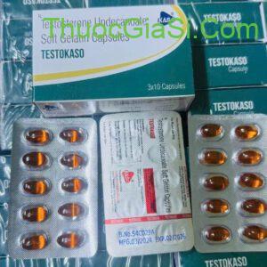 TESTOKASO - Testosterone Undecanoate Soft Gelatin Capsules -3 vỉ x 10 viên