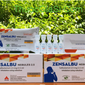 Zensalbu 2.5 (Salbutamol 2.5/2.5 ml) – Hỗ trợ thở dễ dàng, kiểm soát cơn hen hiệu quả