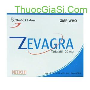 ZEVAGRA (Tadalafil 20mg) MEDISUN điều trị rối loạn cương dương