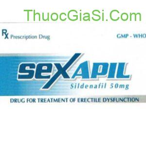 SexApil Sildenafil 50mg thuốc điều trị RLCD