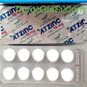 AT Zinc Kẽm 10mg viên An Thiên điều trị thiếu kẽm, tiêu chảy, tăng sức đề kháng (hộp 100 viên)