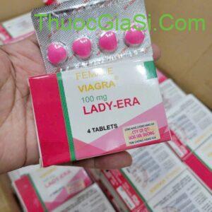 Thuốc Female Viagra LADY-ERA 100mg hộp 4 viên