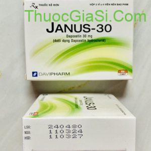 Janus-30 (Dapoxetin 30mg) Davipharm điều trị xuất tinh sớm ở nam giới