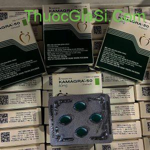 Kamagra 50 (Sildenafil 50mg) điều trị rối loạn cương dương