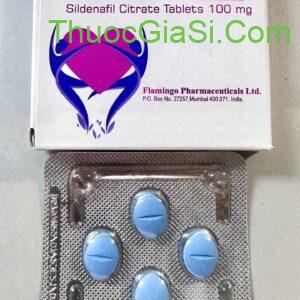 Siloflam 100 (Sildenafil 100mg) - điều trị rối loạn cương dương - FLAMINGO H/4v 1 Siloflam100mg e1736914250386