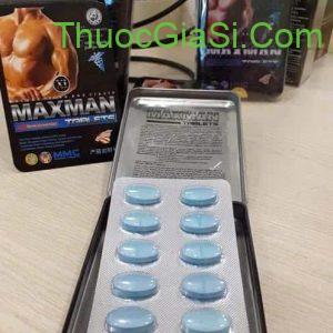 Thuốc MAXMAN H/10v hỗ trợ điều trị yếu sinh lý (rối loạn cương dương, xuất tinh sớm)