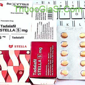 Tadalafil STELLA 5mg H/30v điều trị rối loạn cương dương