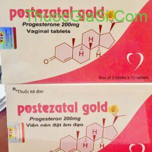 Postezatal Gold (Progesteron 200mg) bổ sung nội tiết tố nữ
