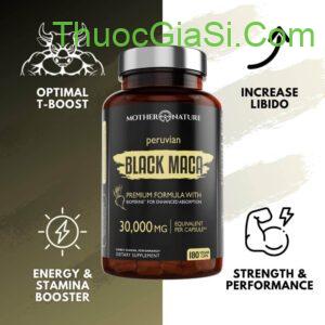 AMORES BLACK MACA 180 viên – Tăng cường sinh lý nam