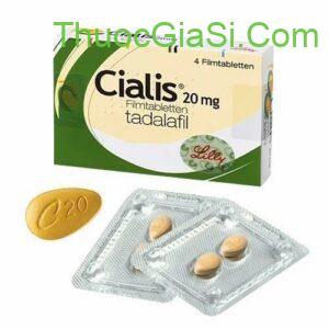 Cialis (Tadalafil 20 mg) - thuốc cương dương - 2 vỉ x 2 viên 2 Cialis Cách sử dụng|thuocgiasi.com