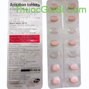 Eliquis 2.5 mg (Apixaban 2.5 mg) - Thuốc phòng ngừa đột quỵ 2 Eliquis cách sử dụng? Eliquis lưu ý khi dùng|thuocgiasi.com