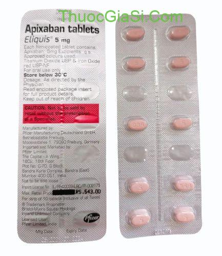 eliquis-5-mg-apixaban-5-mg-thuoc-phong-ngua-dot-quy-3183-1 Eliquis cách sử dụng? Eliquis lưu ý khi dùng|thuocgiasi.com