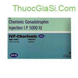 IVF HCG 5000IU (Thuốc IVF Chorionic) thuốc kích trứng, điều trị hiếm muộn Neova, điều trị vô sinh ở nữ giới