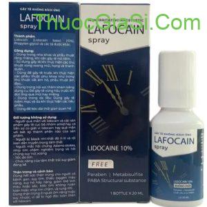 Lafocain Spray (Lidocain 10%) – Thuốc gây tê không kích ứng, không mùi cồn Lọ 20ml-CPC1 HN