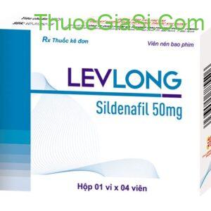 LEVLONG (Sildenafil 50mg) điều trị rối loạn cương dương