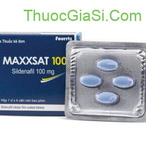 maxxsat 100 sildenafil 100mg h 4v dieu tri roi loan cuong duong yeu sinh ly kho cuong 4248 2 e1743843981695