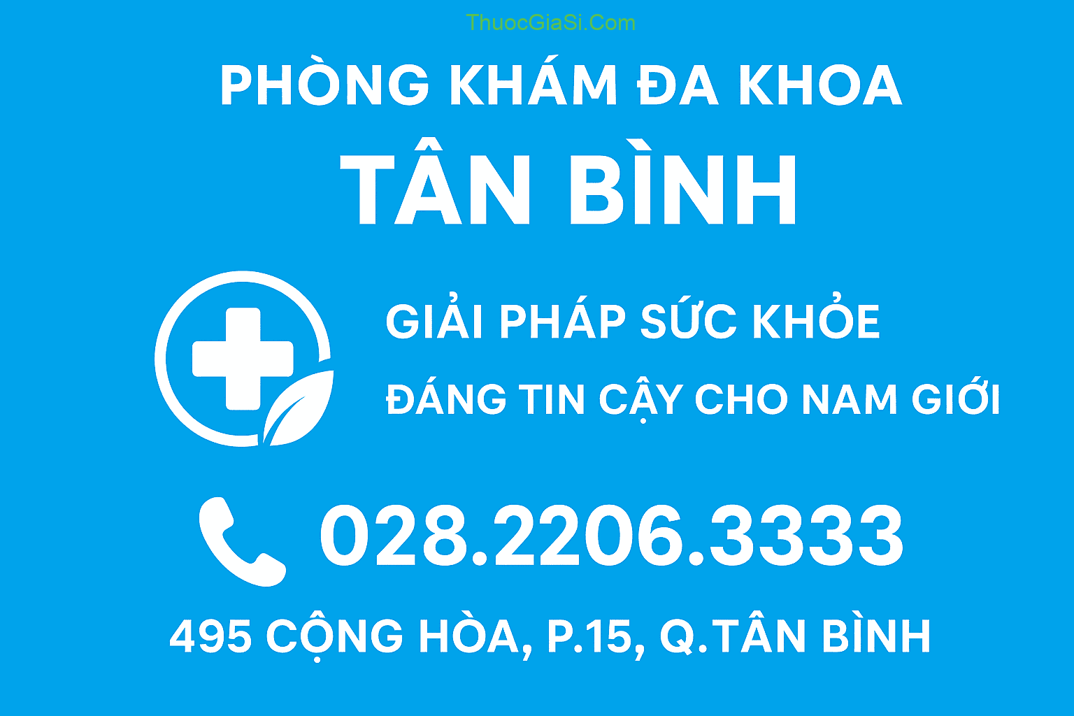 phong kham da khoa tan binh – dia chi kham nam khoa uy tin quan tan binh