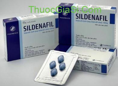Thuốc trị rối loạn cương dương SILDENAFIL 100|thuocgiasi.com