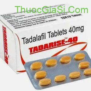 TADARISE 40 (Tadalafil 40mg) điều trị rối loạn cương dương nam giới hiệu quả mạnh