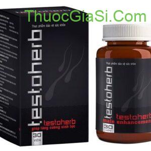 TESTOHERB Tăng Cường Sinh Lý Nam, Bổ Thận Tráng Dương