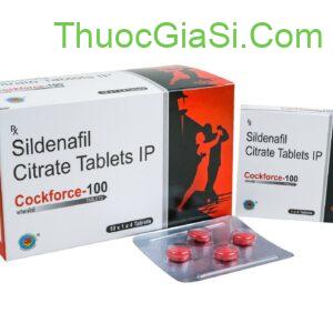 Cockforce 100 (Sildenafil 100mg)–  hỗ trợ rối loạn cương dương hiệu quả