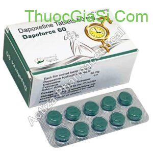 Dapoforce 60 (Dapoxetin 60mg) điều trị xuất tinh sớm
