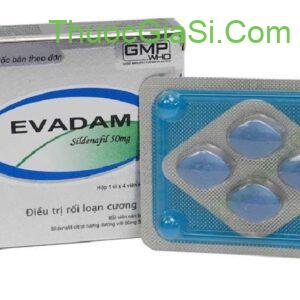 EVADAM 50 (Sildenafil 50mg) điều trị rối loạn cương dương ở nam giới