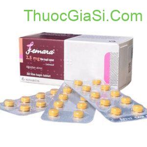 Femara 2.5 (Letrozole 2.5mg) thuốc kích trứng