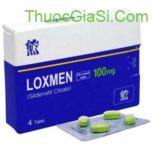 Thuốc Loxmen 100mg Daewoong (Sildenafil 100mg) điều trị rlcd, dương vật khó đạt cương cứng khi quan hệ