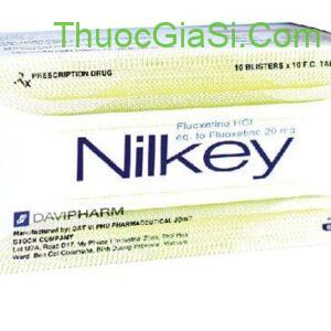Nilkey DAVIPHARM (Fluoxetin 20mg) điều trị trầm cảm, lo âu