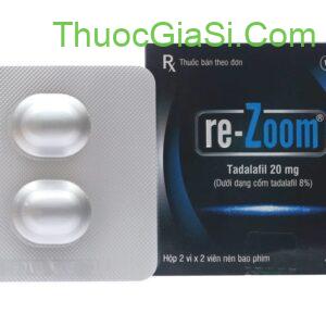 re-Zoom (Tadalafil 20mg) điều trị rối loạn cương dương