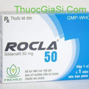 Rocla 50 (Sildenlafil 50mg) điều trị rối loạn cương dương